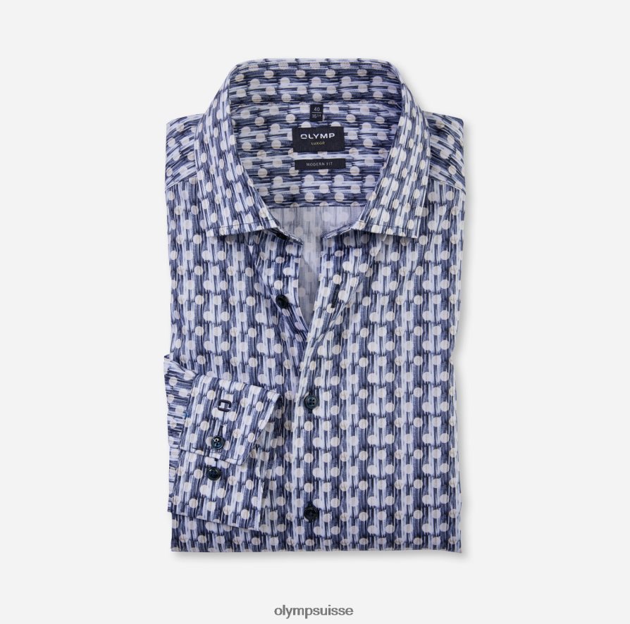 coupe moderne louxor, chemise d'affaires, kent mondial, naturel OLYMP vêtements VVP4DB960