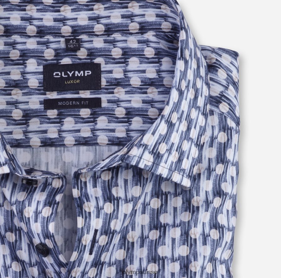 coupe moderne louxor, chemise d\'affaires, kent mondial, naturel OLYMP vêtements VVP4DB962