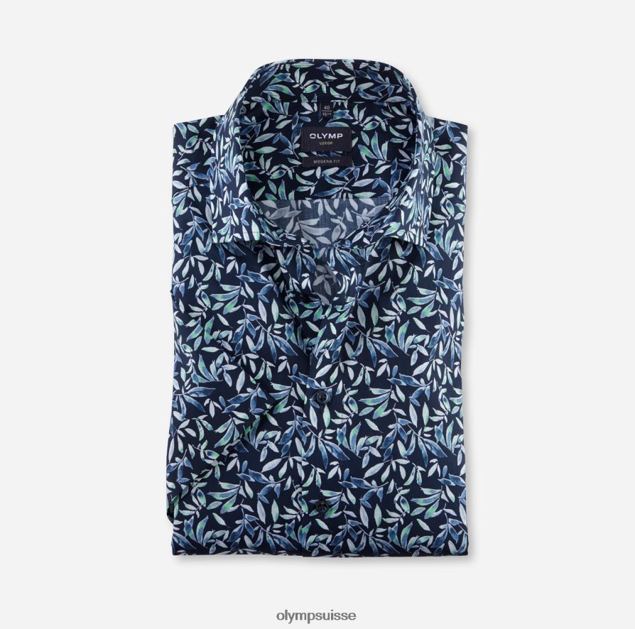 coupe moderne louxor, chemise d'affaires, kent mondial, vert clair OLYMP vêtements VVP4DB1035