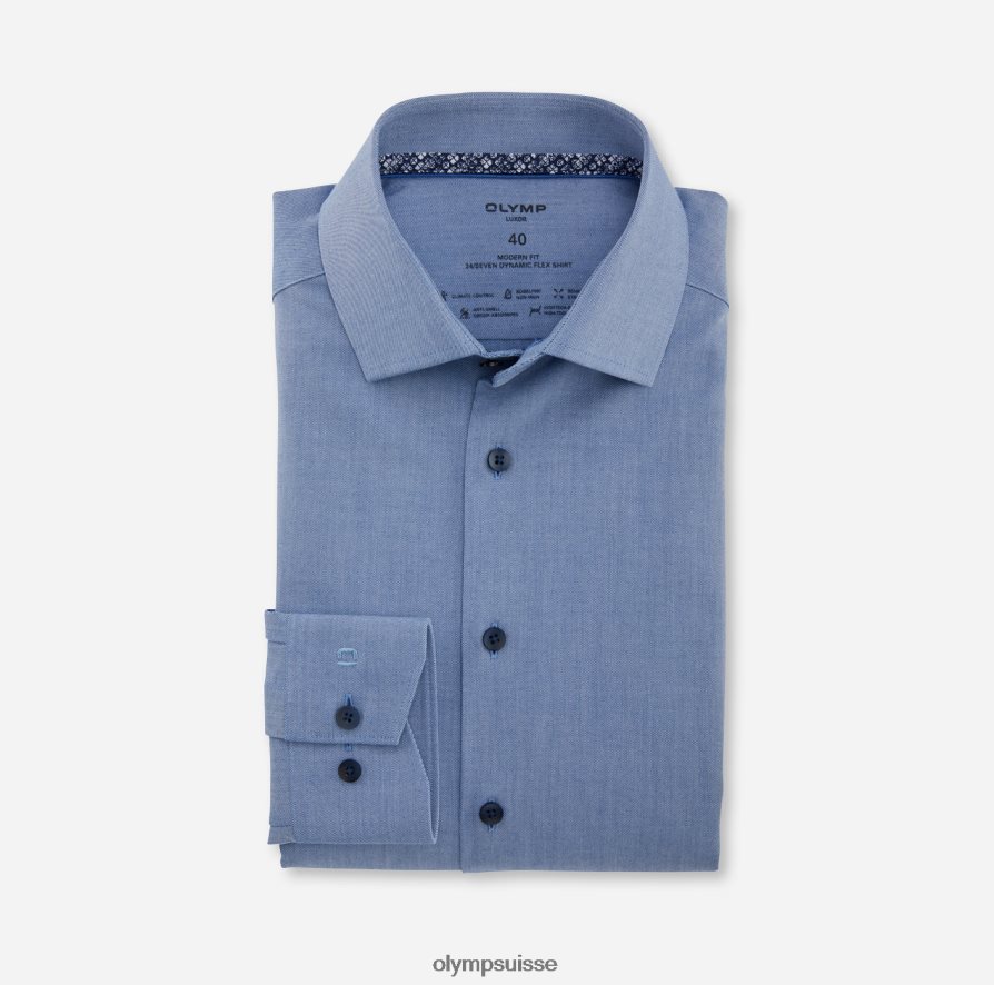 luxor 24/7 coupe moderne, chemise d'affaires, global kent, royal OLYMP vêtements VVP4DB1281