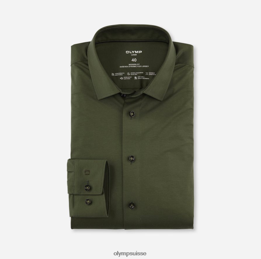 luxor 24/7 coupe moderne, chemise d'affaires, new kent, mastic OLYMP vêtements VVP4DB966