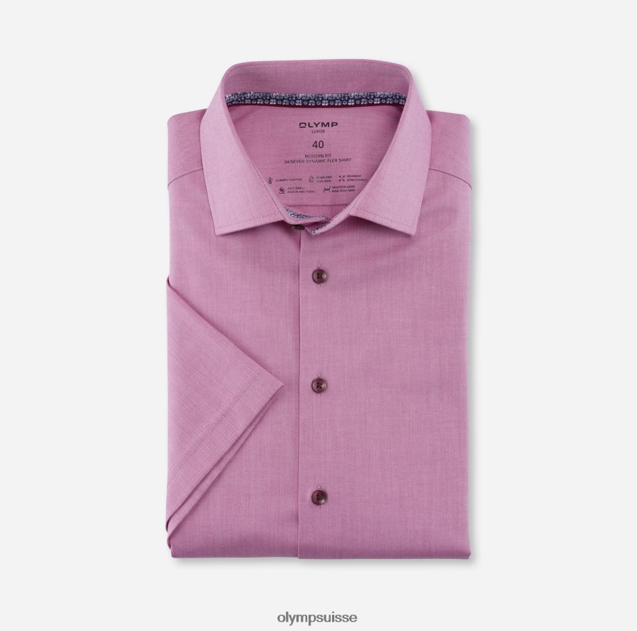 luxor 24/7 modern fit, chemise business, global kent, fuchsia OLYMP vêtements VVP4DB1196