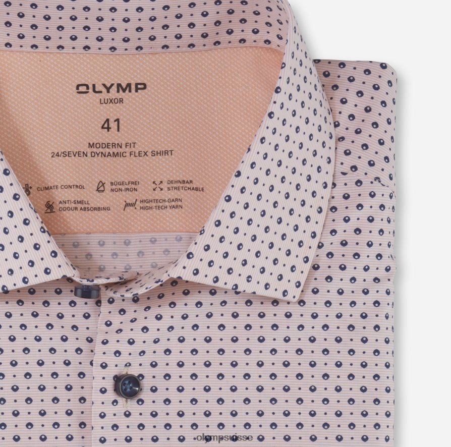 luxor 24/7 modern fit, chemise business, global kent, mandarin OLYMP vêtements VVP4DB1166
