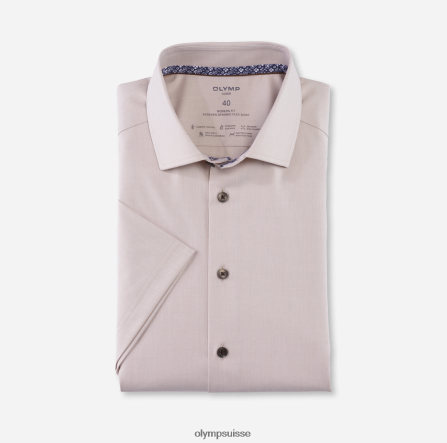luxor 24/7 modern fit, chemise business, global kent, naturel OLYMP vêtements VVP4DB942