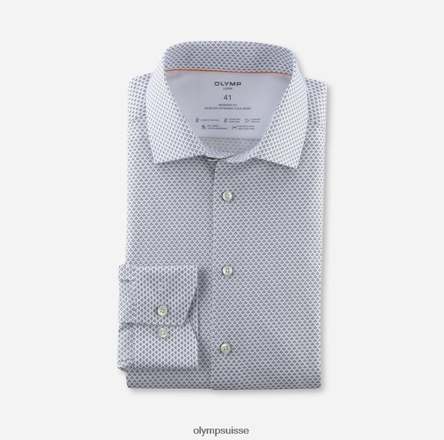 luxor 24/7 modern fit, chemise business, global kent, noir OLYMP vêtements VVP4DB1305