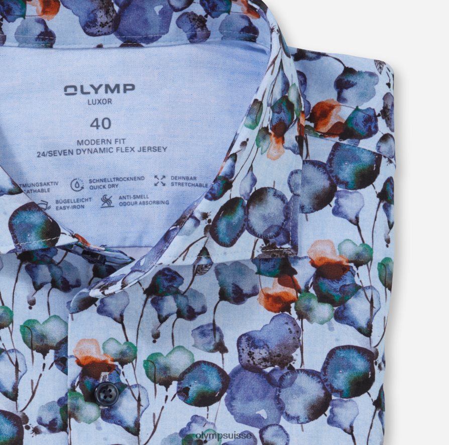 luxor 24/7 modern fit, chemise business, kent, mandarin OLYMP vêtements VVP4DB1165