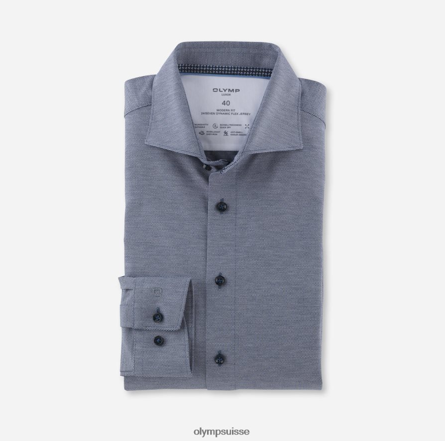 luxor 24/7 modern fit, chemise business, kent, marine OLYMP vêtements VVP4DB1085