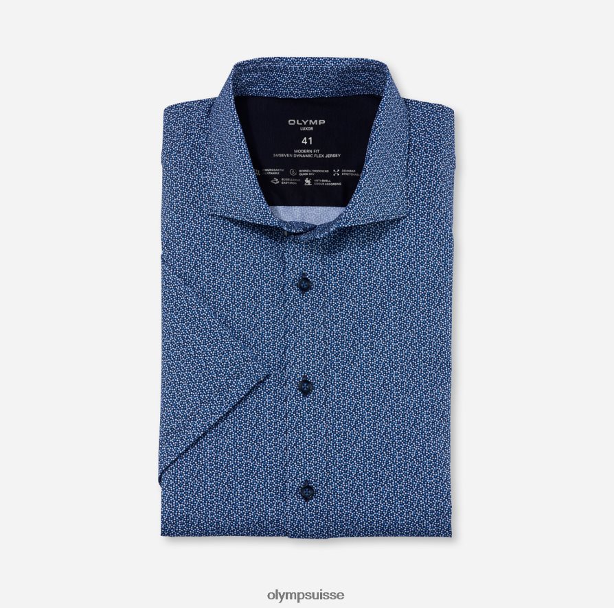 luxor 24/7 modern fit, chemise business, kent, marine OLYMP vêtements VVP4DB1169