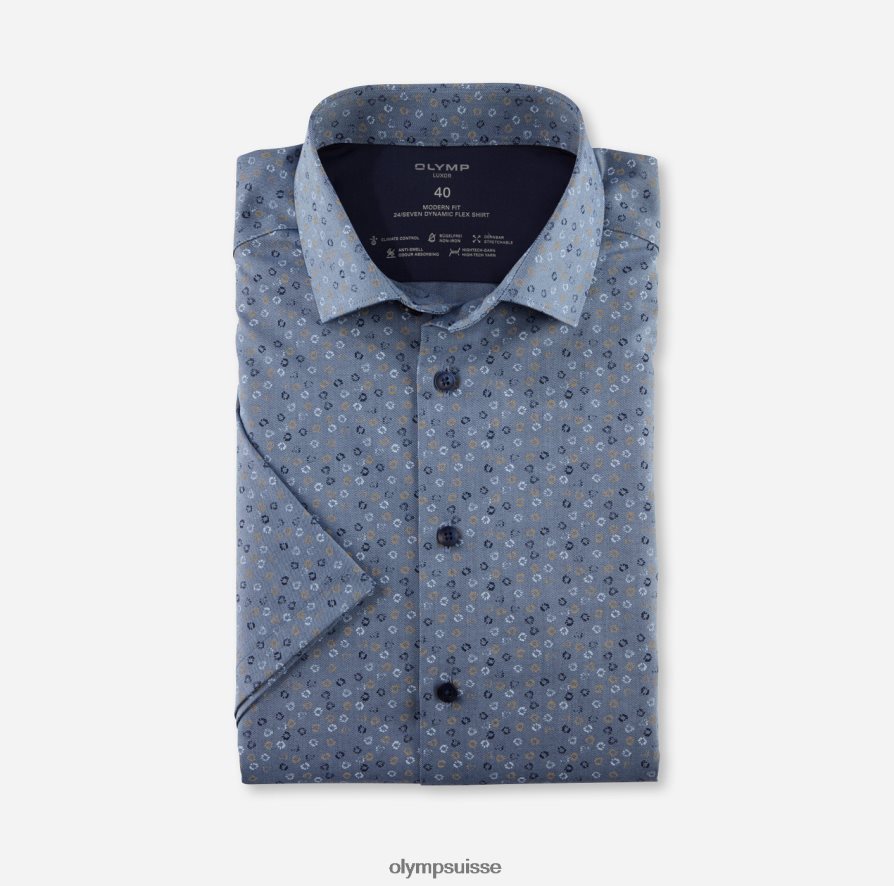 luxor 24/7 modern fit, chemise business, kent moderne, naturel OLYMP vêtements VVP4DB1025