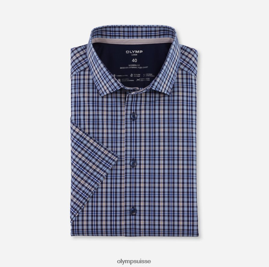 luxor 24/7 modern fit, chemise business, kent moderne, naturel OLYMP vêtements VVP4DB1102