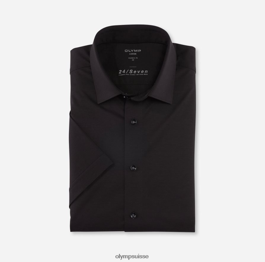 luxor 24/7 modern fit, chemise business, new kent, noir OLYMP vêtements VVP4DB976