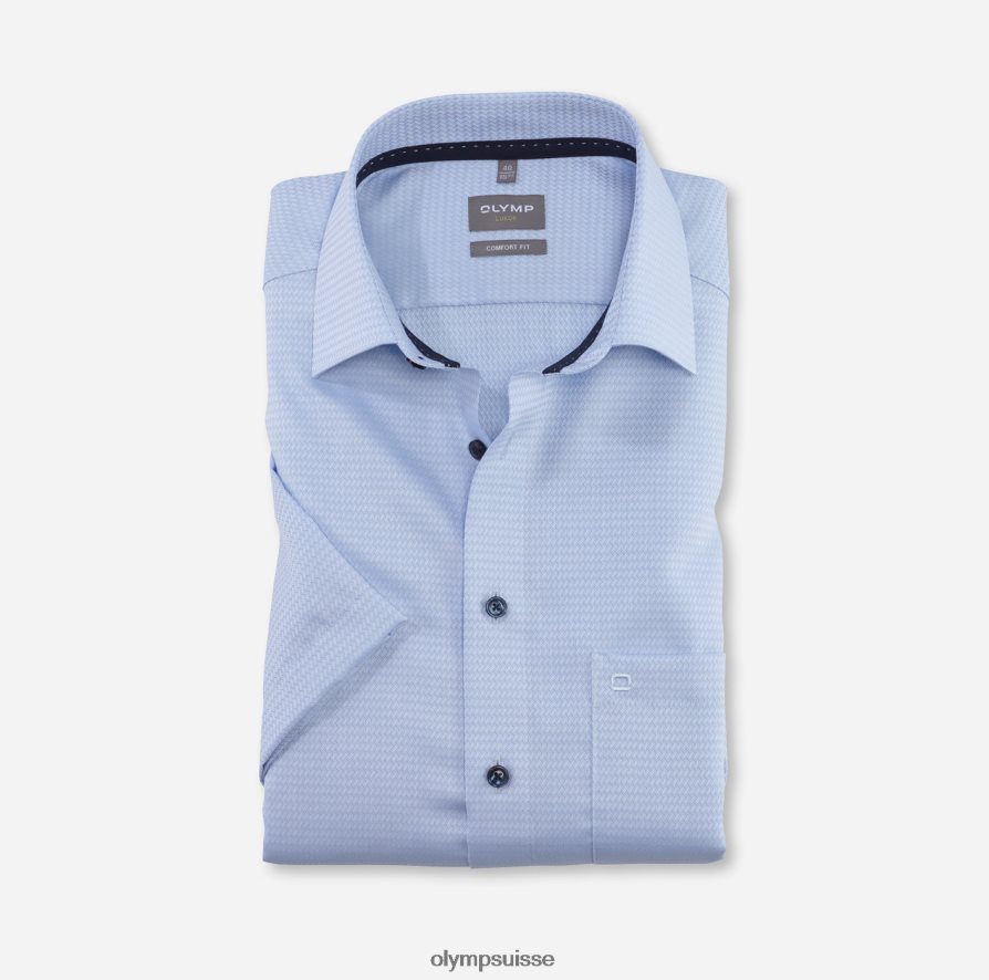 luxor confort fit, chemise business, new kent, bleu OLYMP vêtements VVP4DB1489
