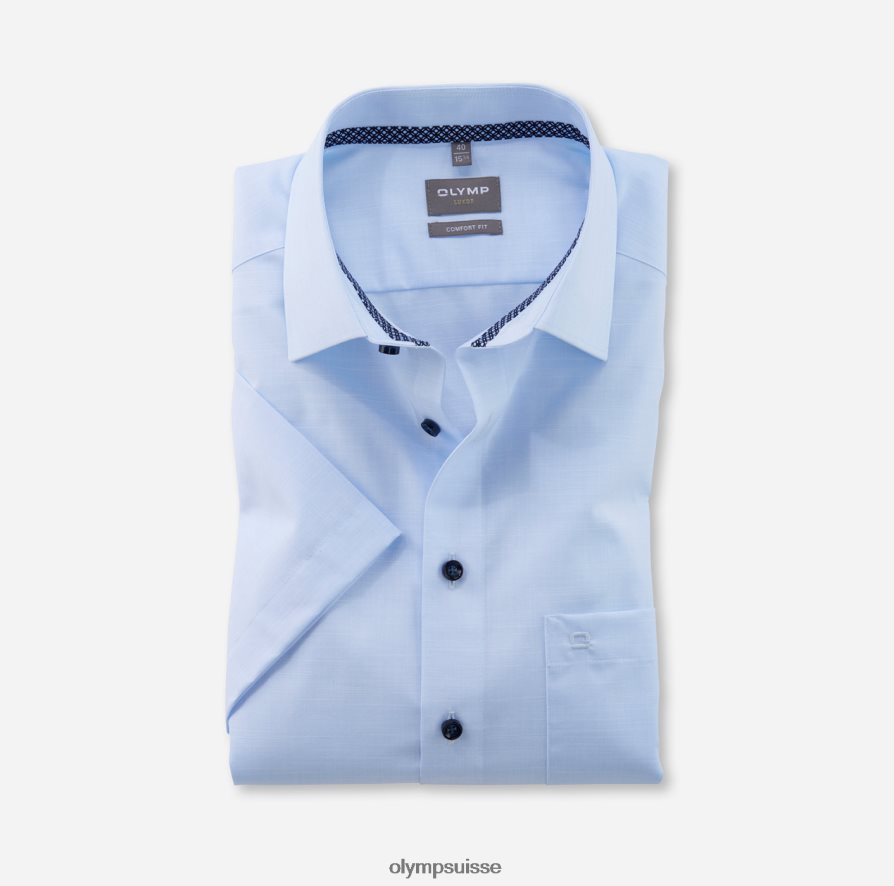 luxor confort fit, chemise business, new kent, bleu OLYMP vêtements VVP4DB1626