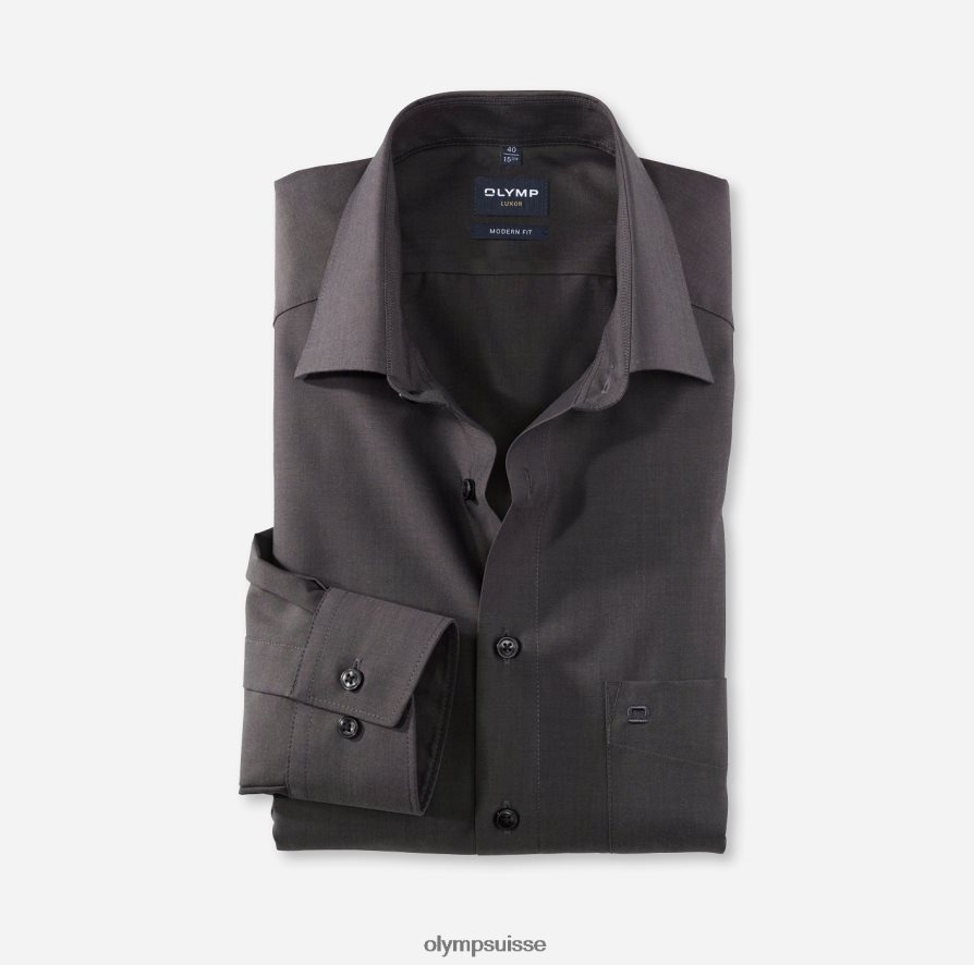 luxor modern fit, chemise business, new kent, anthracite OLYMP vêtements VVP4DB1397