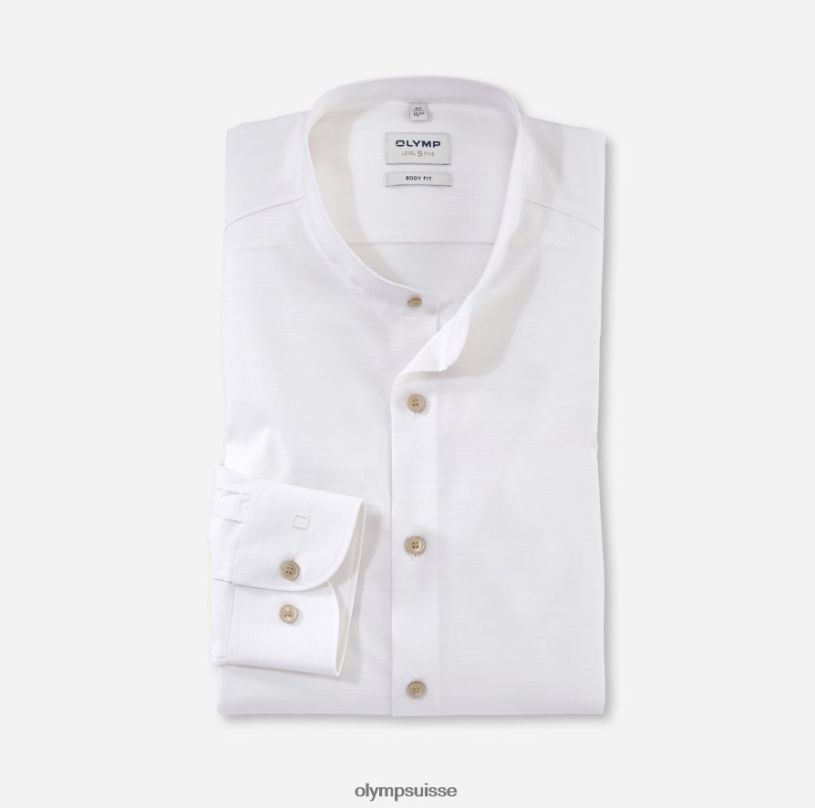 Level Five Body Fit, chemise business, col montant, beige clair OLYMP vêtements VVP4DB384