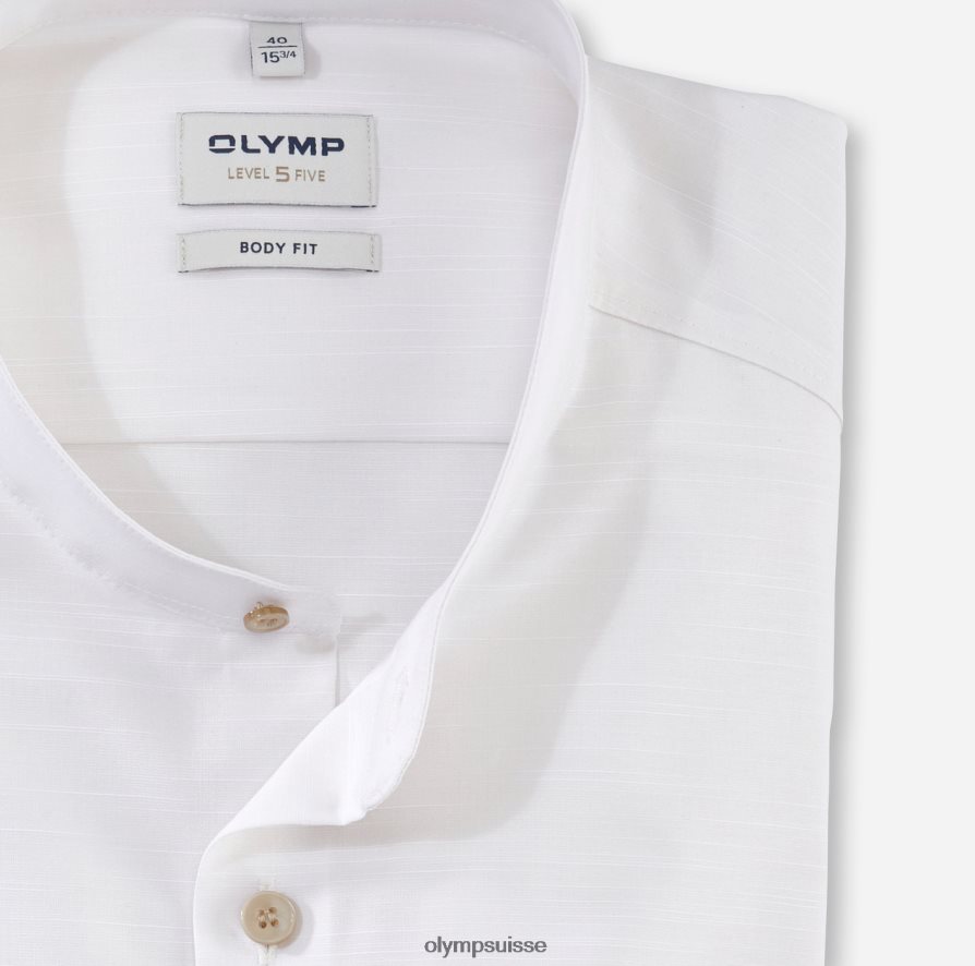 Level Five Body Fit, chemise business, col montant, beige clair OLYMP vêtements VVP4DB384