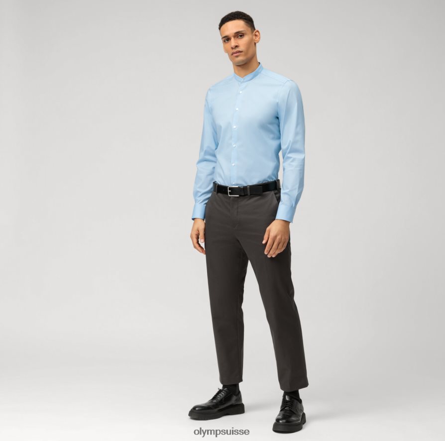 Level Five Body Fit, chemise business, col montant, bleu clair OLYMP vêtements VVP4DB574