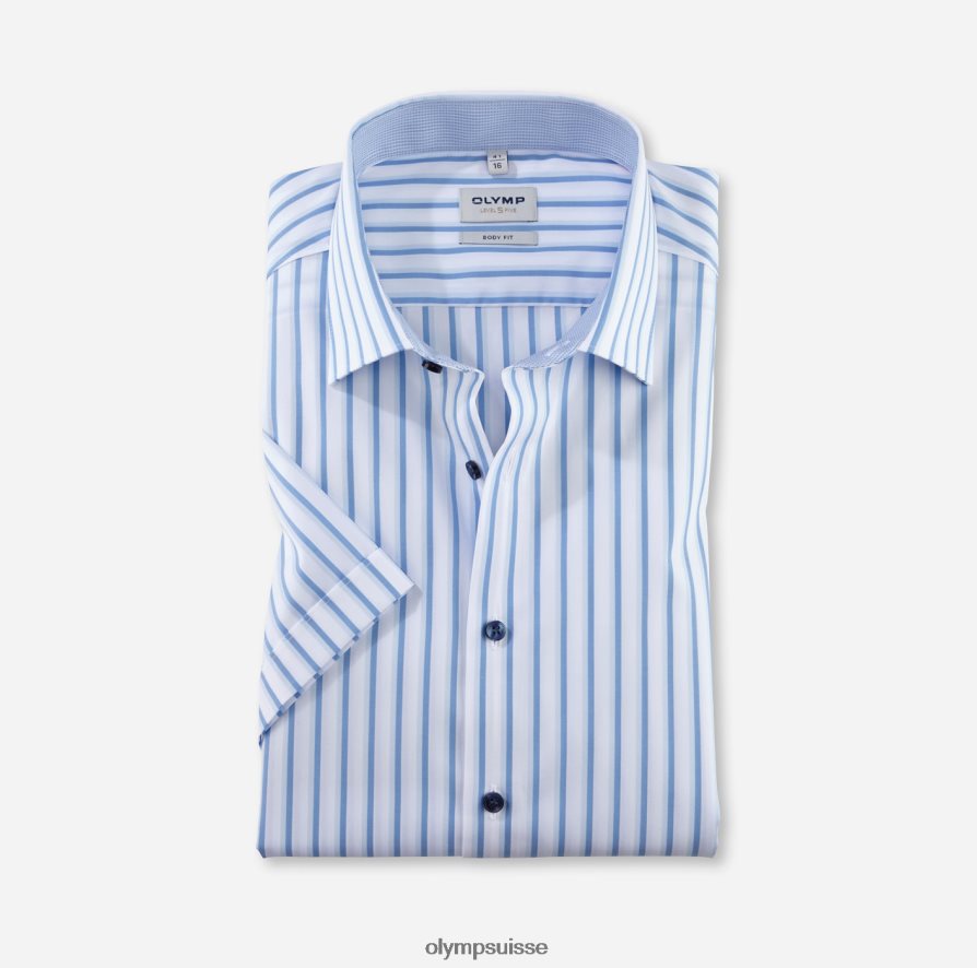 body fit niveau cinq, chemise business, new york kent, bleu OLYMP vêtements VVP4DB654
