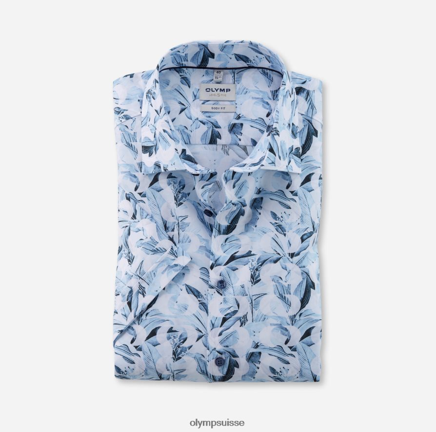 body fit niveau cinq, chemise business, new york kent, bleu OLYMP vêtements VVP4DB664