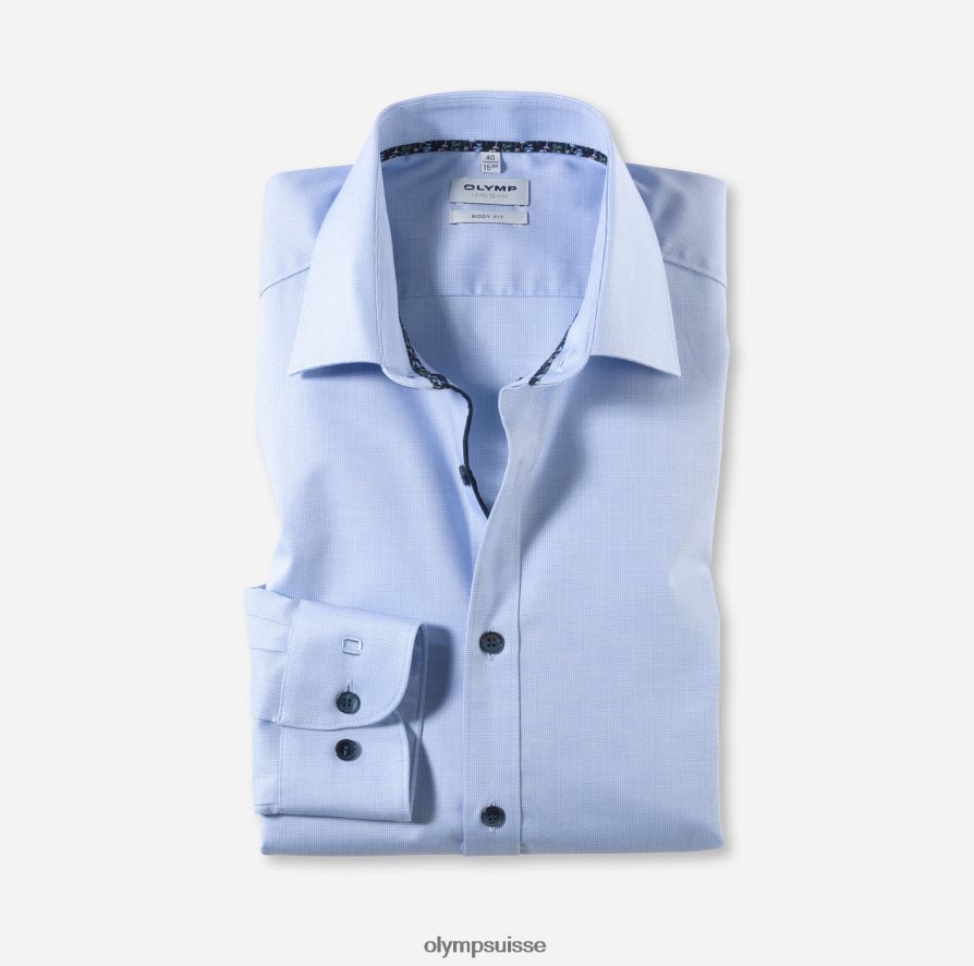 body fit niveau cinq, chemise business, new york kent, bleu OLYMP vêtements VVP4DB765
