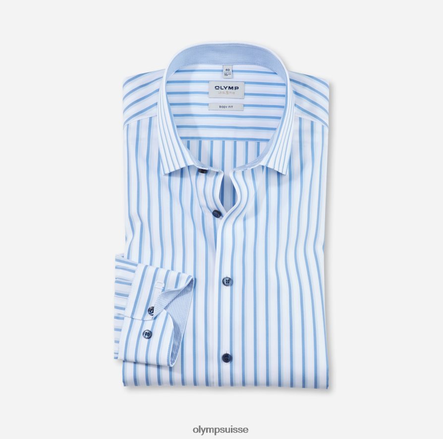 body fit niveau cinq, chemise business, new york kent, bleu OLYMP vêtements VVP4DB794