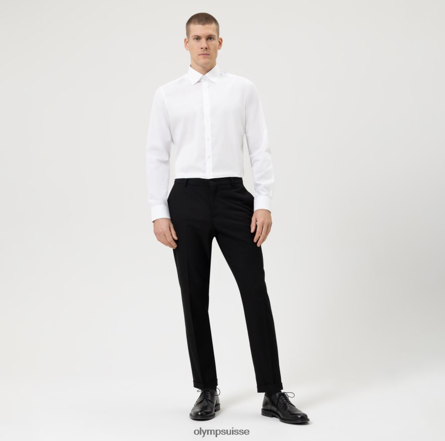 coupe body niveau cinq, chemise business, boutonnée, blanche OLYMP vêtements VVP4DB855