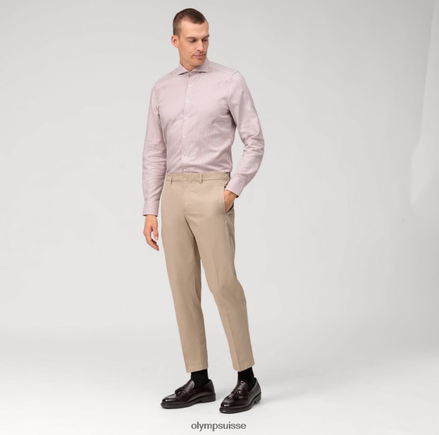 coupe body niveau cinq, chemise business, coupe, rouge OLYMP vêtements VVP4DB474