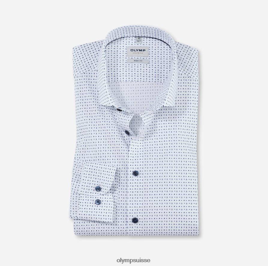 coupe body niveau cinq, chemise business, kent moderne, bleu OLYMP vêtements VVP4DB701