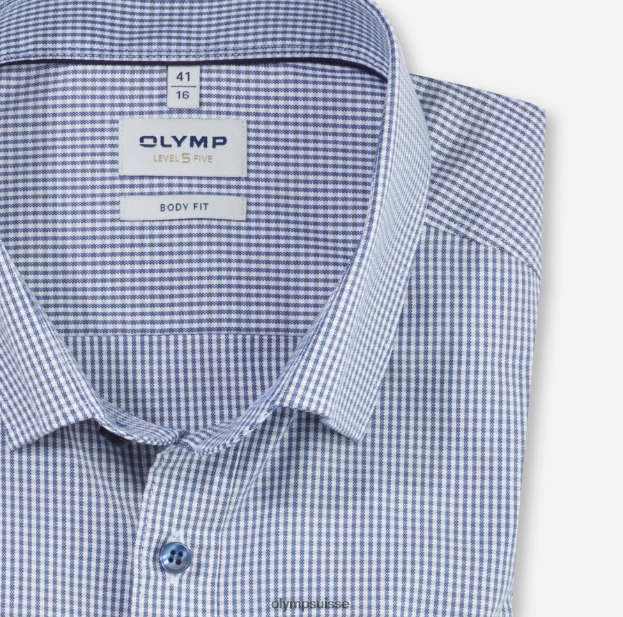 coupe body niveau cinq, chemise business, sous boutonnée, taupe OLYMP vêtements VVP4DB788