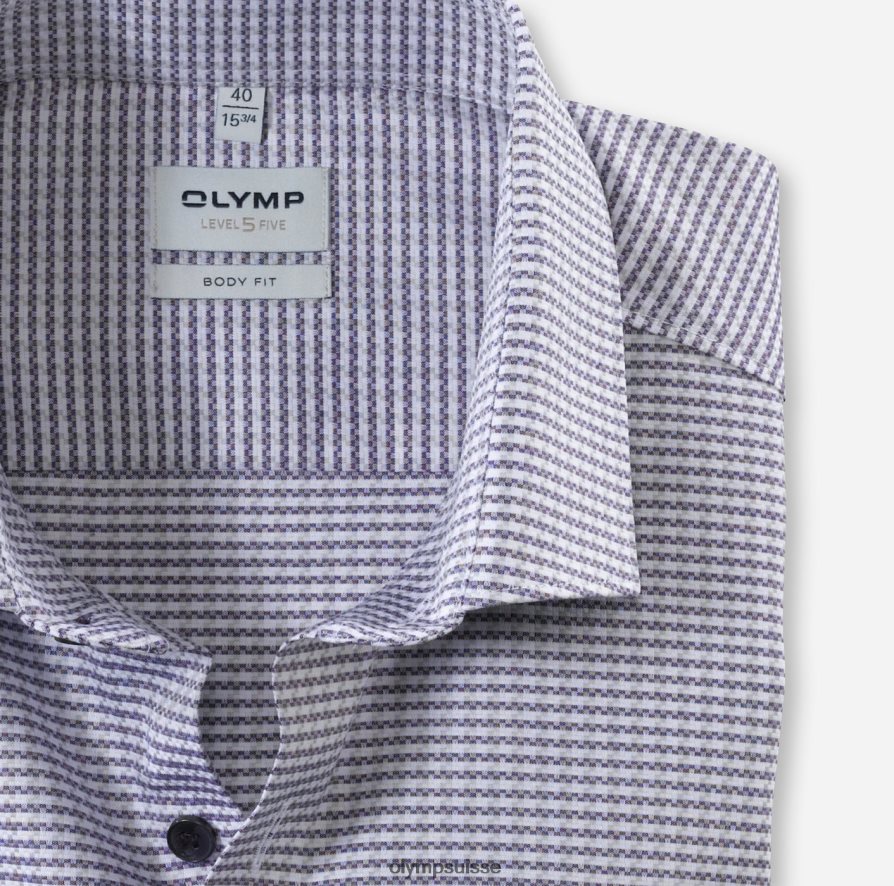 coupe corporelle niveau cinq, chemise d\'affaires, kent moderne, alto OLYMP vêtements VVP4DB798