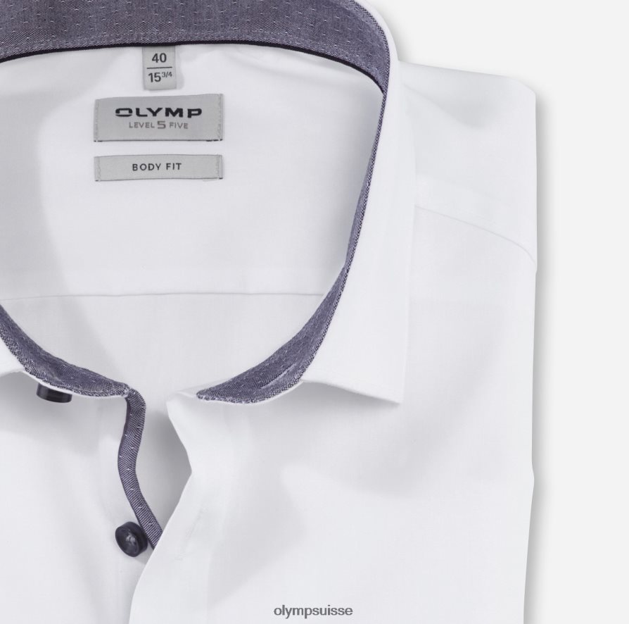 coupe corporelle niveau cinq, chemise d\'affaires, kent moderne, anthracite OLYMP vêtements VVP4DB687