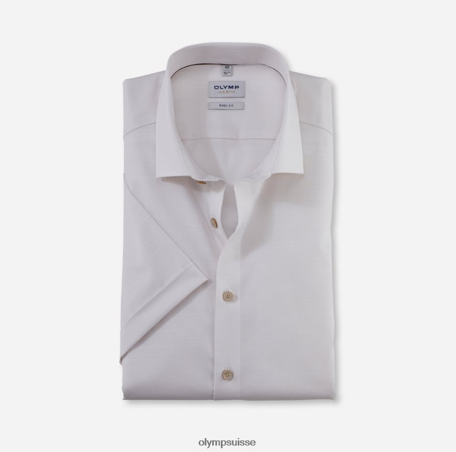 coupe corporelle niveau cinq, chemise d'affaires, kent moderne, beige clair OLYMP vêtements VVP4DB694