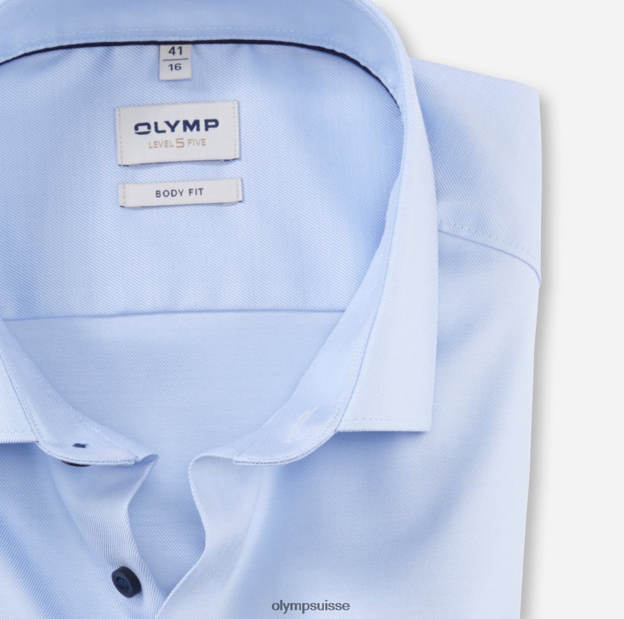 coupe corporelle niveau cinq, chemise d\'affaires, kent moderne, ozone OLYMP vêtements VVP4DB445