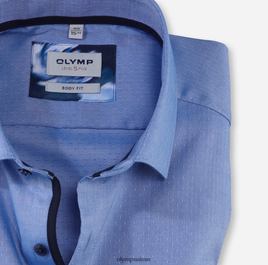 coupe corporelle niveau cinq, chemise d\'affaires, kent moderne, royal OLYMP vêtements VVP4DB651