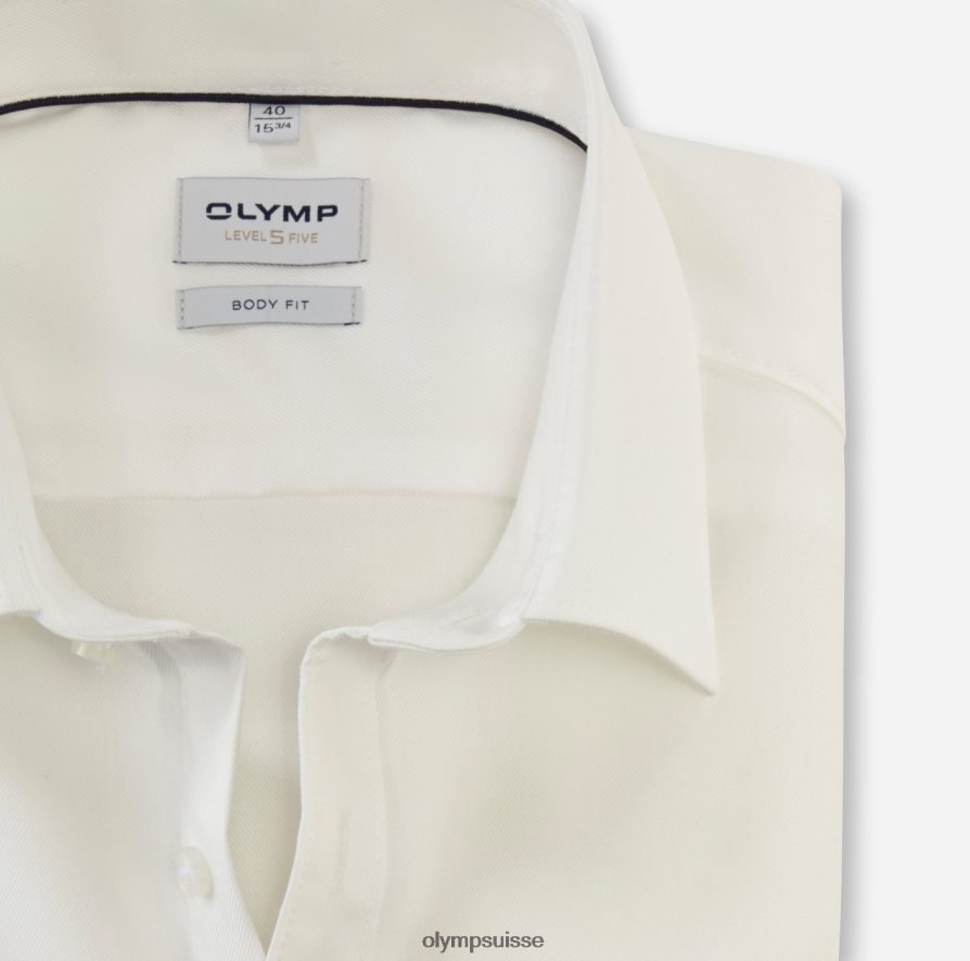 coupe corporelle niveau cinq, chemise d\'affaires, manches longues extra longues, new york kent, beige clair OLYMP vêtements VVP4DB865