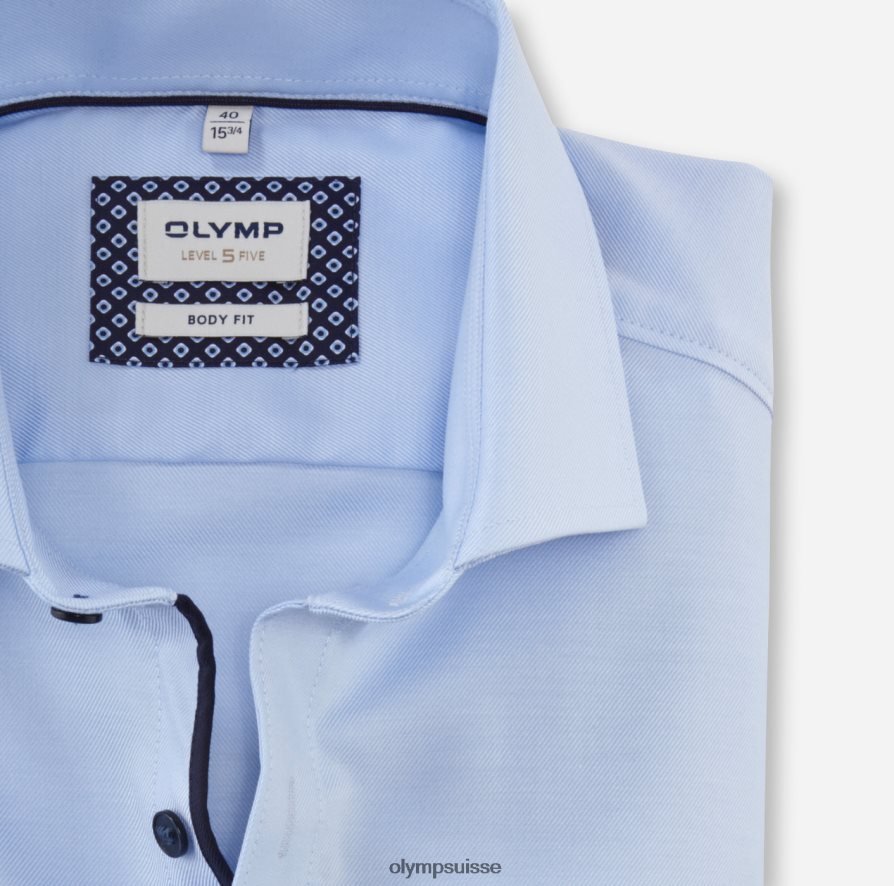 coupe corporelle niveau cinq, chemise d\'affaires, manches longues extra longues, royal kent, ozone OLYMP vêtements VVP4DB859