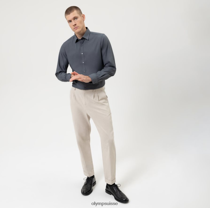 coupe corporelle niveau cinq, chemise d\'affaires, new york kent, anthracite OLYMP vêtements VVP4DB847