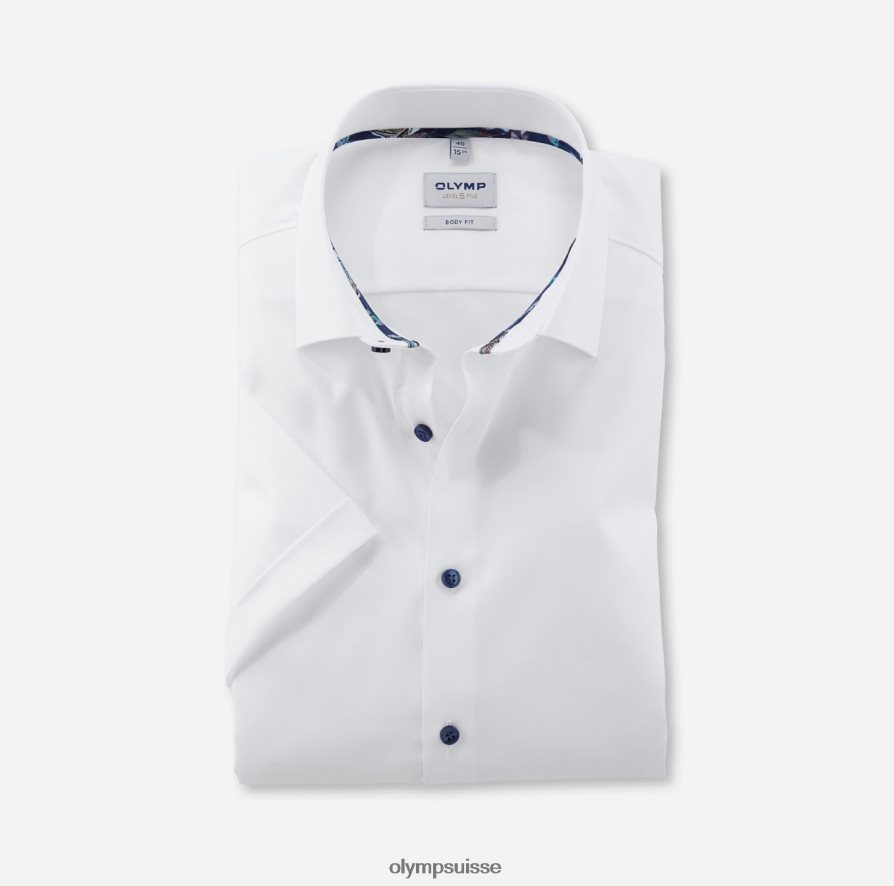 coupe corporelle niveau cinq, chemise d'affaires, new york kent, blanc OLYMP vêtements VVP4DB345