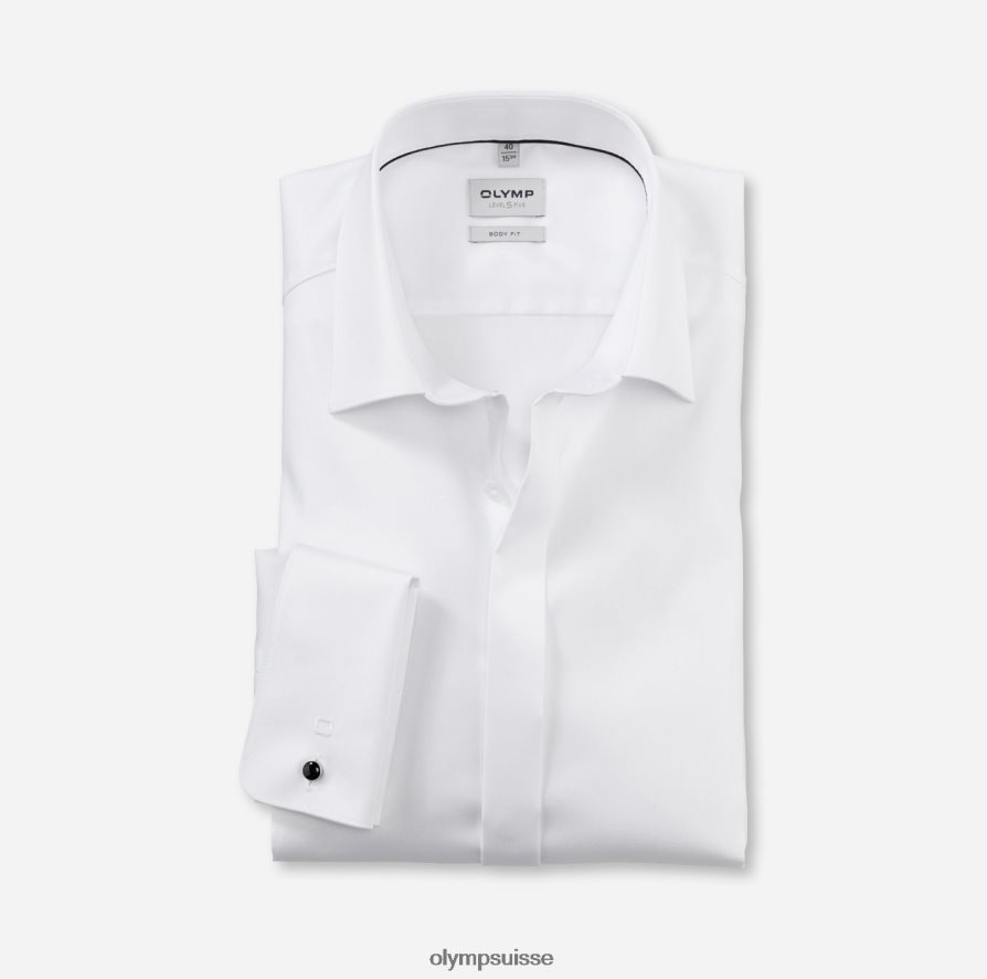 coupe corporelle niveau cinq, chemise d'affaires, new york kent, blanc OLYMP vêtements VVP4DB430