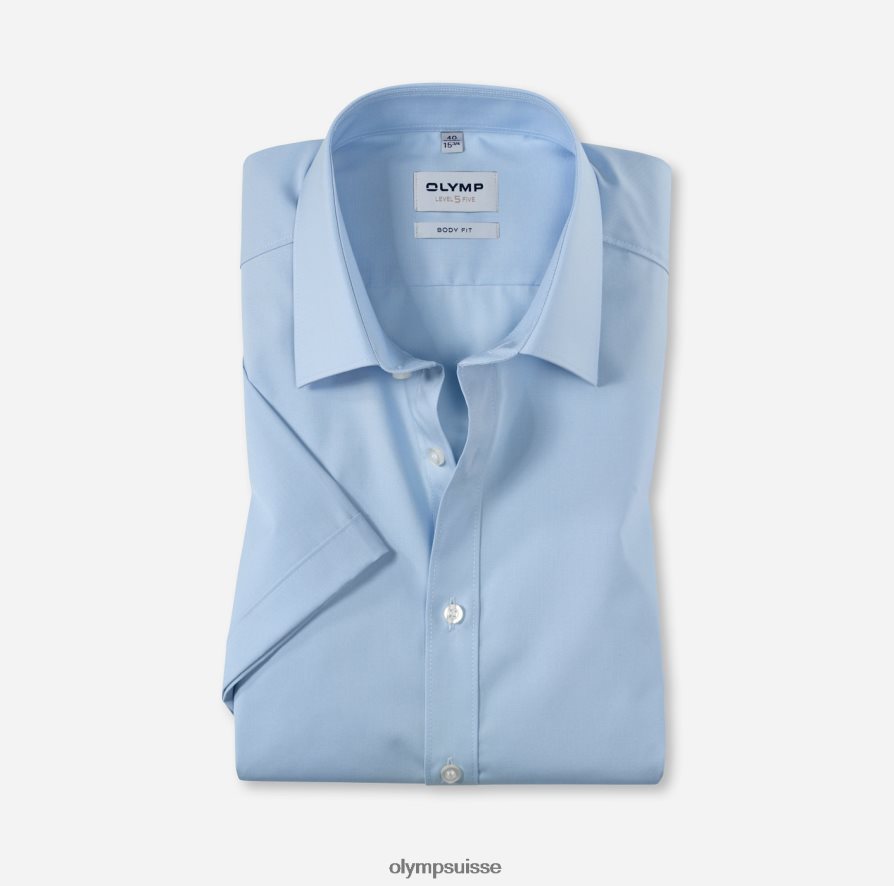 coupe corporelle niveau cinq, chemise d'affaires, new york kent, bleu clair OLYMP vêtements VVP4DB848