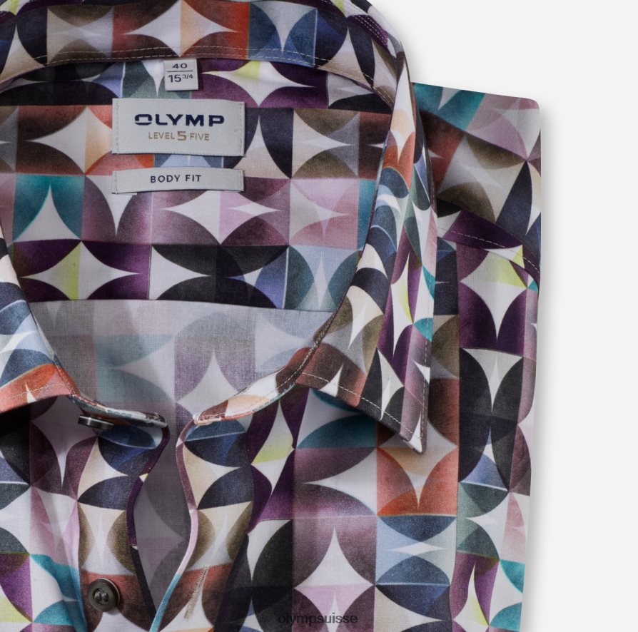 coupe corporelle niveau cinq, chemise d\'affaires, new york kent, fuchsia OLYMP vêtements VVP4DB709