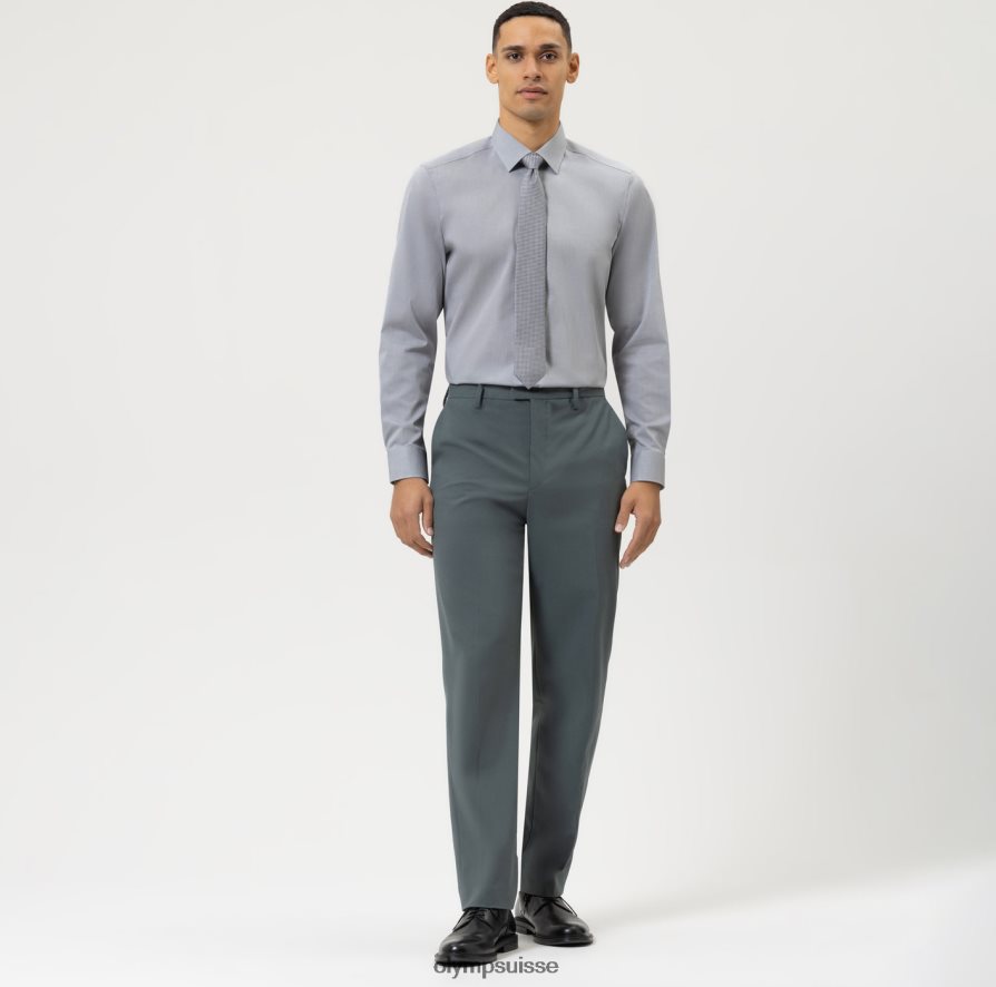 coupe corporelle niveau cinq, chemise d\'affaires, new york kent, gris moyen OLYMP vêtements VVP4DB846