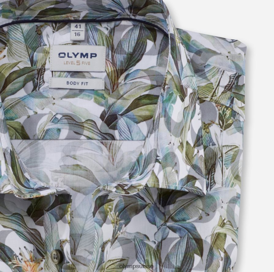 coupe corporelle niveau cinq, chemise d\'affaires, new york kent, laiton OLYMP vêtements VVP4DB745