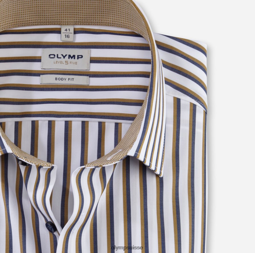 coupe corporelle niveau cinq, chemise d\'affaires, new york kent, laiton OLYMP vêtements VVP4DB792