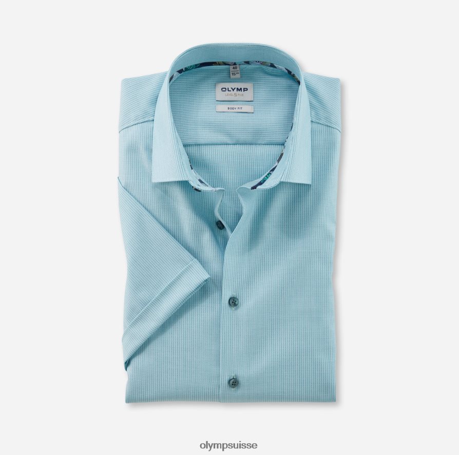 coupe corporelle niveau cinq, chemise d'affaires, new york kent, émeraude OLYMP vêtements VVP4DB655