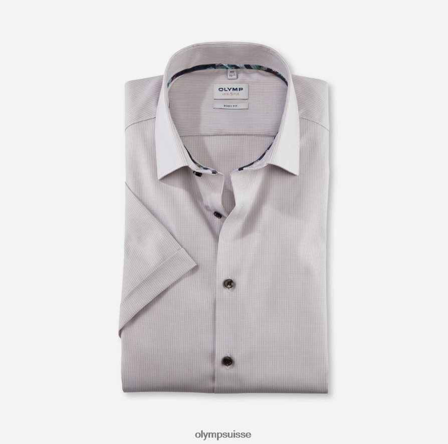 coupe corporelle niveau cinq, chemise d'affaires, new york kent, taupe OLYMP vêtements VVP4DB373
