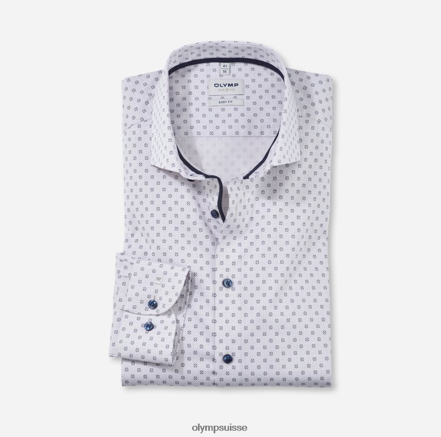 coupe corporelle niveau cinq, chemise d'affaires, royal kent, taupe OLYMP vêtements VVP4DB660