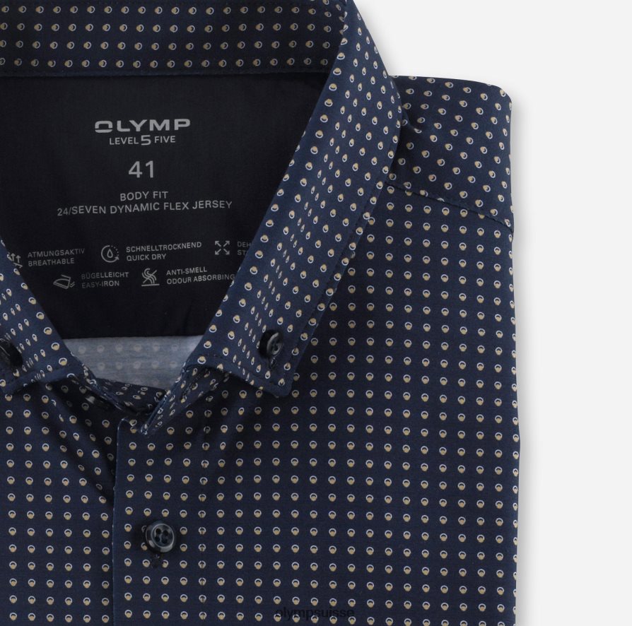 niveau cinq 24/7 body fit, chemise business, boutonnée, naturel OLYMP vêtements VVP4DB577