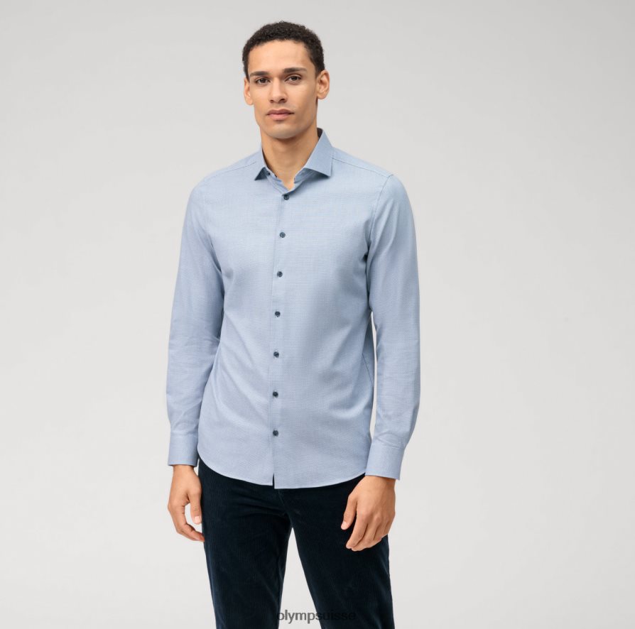 niveau cinq 24/7 body fit, chemise business, kent, bleu OLYMP vêtements VVP4DB448