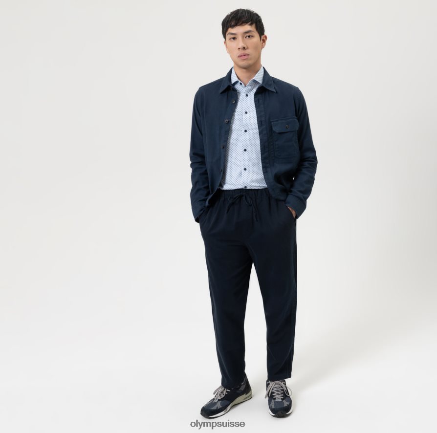 niveau cinq 24/7 body fit, chemise business, kent, bleu OLYMP vêtements VVP4DB467